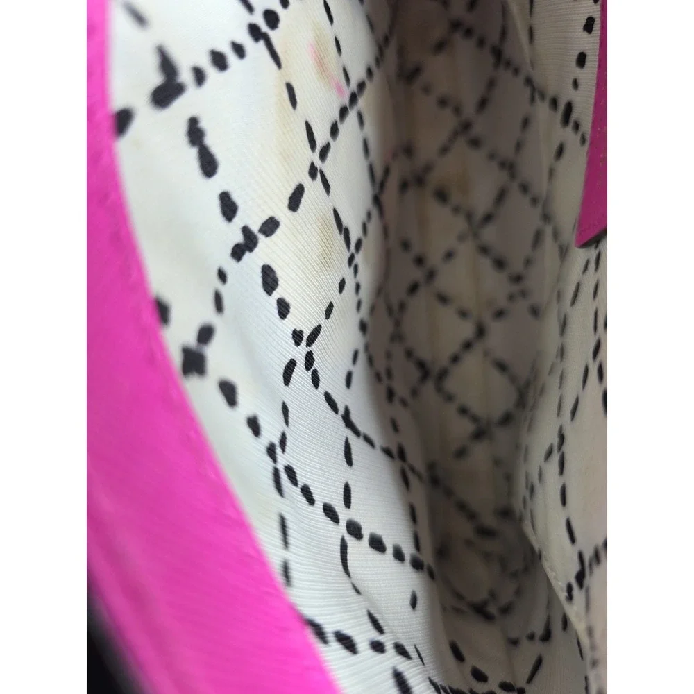 Kate Spade Newbury Lane Sally Crossbody Bag Hot Pink Saffiano Leather EUC!